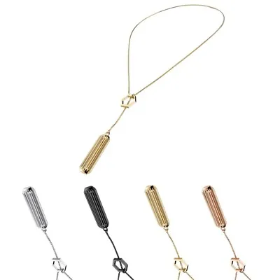 StrapsCo Luxurious Stainless Steel Necklace For Fitbit Flex 2 • $68.51