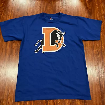 Majestic Men’s Durham Bulls Jersey Shirt Medium M Minor League Baseball • $11