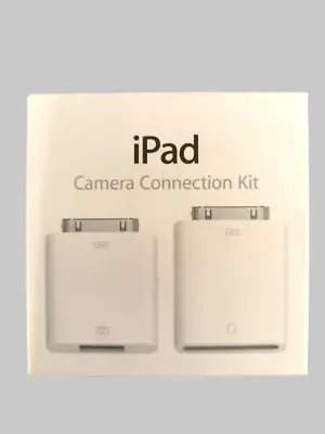 2x NEW SEALED Genuine Apple A1358/A1362 IPad Camera Connection Kit MC531ZM/A • £11