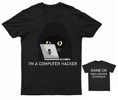 I'm A Computer Hacker Cat Coding Programmer • £13.95