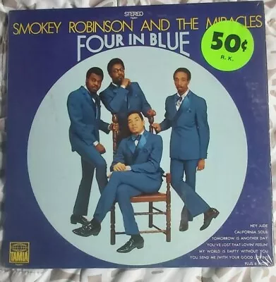 Smokey Robinson & The Miracles 1969 Four In Blue Excellent Cond Preowned Vinyl • $19.99