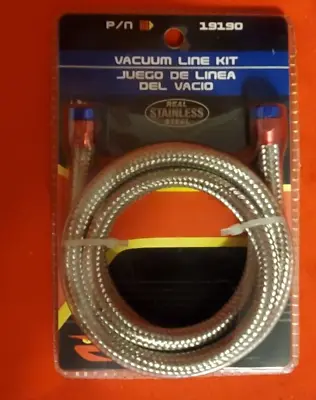 $10.99 • Buy Stainless Steel Vacuum Line Kit - Spectre #19190