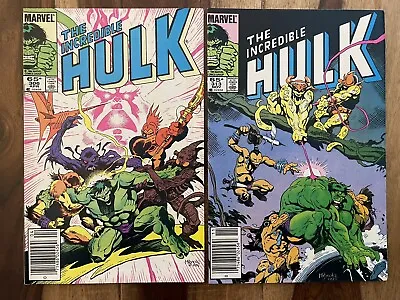 Incredible Hulk #306-#313-two Book Set-1984-beyonder-mike Mignola Art Nm 9.4 • $9.95