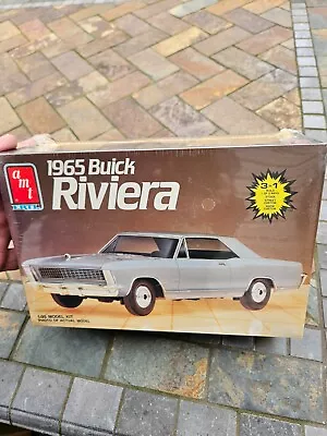 Vintage AMT Factory Sealed Model Car Kit 1/25 1965 Buick Riviera • $9.95