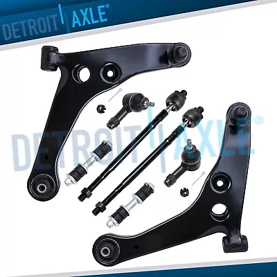 FWD New 8pc Complete Front Control Arm + Suspension Kit For Mitsubishi Lancer • $96