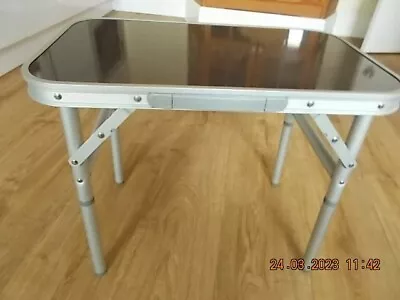 £12.50 • Buy Portable/Adjustable Aluminium Folding Table