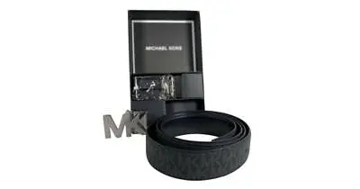 Michael Kors Men's Jet Set 4 In 1 Signature Leather Belt Gift Set #36H9MBLY4V • $34.99