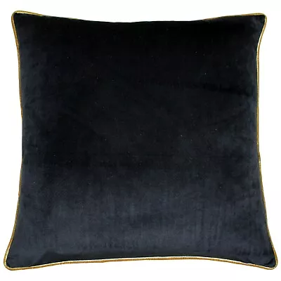 Meridian Velvet Piped Cushion Covers By Riva Paoletti /  Available In 18 Colours • £9.99