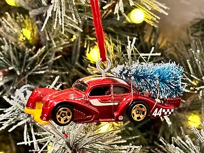 Hot Wheels Volkswagen Kafer Racer Christmas Ornament Great Hand-made Gift! • $7.99