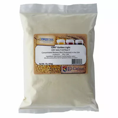 Briess Golden Light Dry Malt Extract 1 Lb For Home Brew Beer Making • $11.50