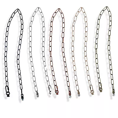 Heavy Duty Pendant Light Chain 38mm X 16mm For Chandeliers Lighting Fixtures DIY • £3.89