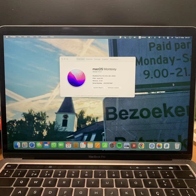 £360 • Buy MacBook Pro 13  (256GB SSD, 8GB) Space Grey With Apple Mouse And Keyboard No Box