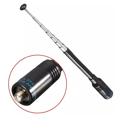 Nagoya NA-773 SMA Male VHF UHF Dual Band Extendable Antenna NA773 • $8.99