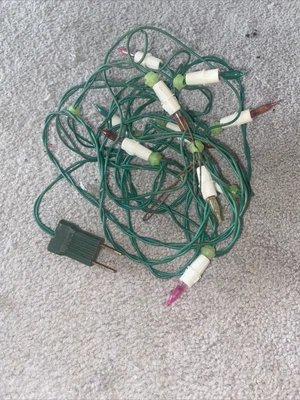 $15.99 • Buy Vintage Christmas Tree Lights Set
