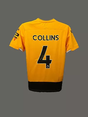 Nathan Collins Signed Wolverhampton 22/23 Football Shirt COA • £40