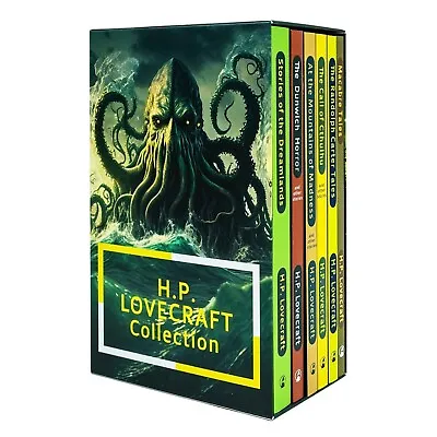 The H. P Lovecraft 6 Books Collection Set - Fiction - Paperback • £18.90