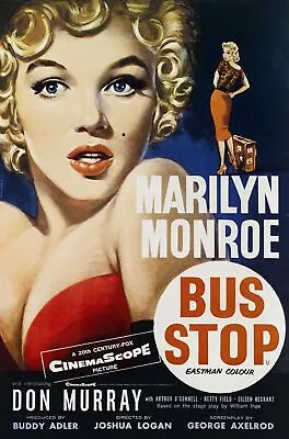 8431.Decoration Poster.Home Room Wall Art Design.Marilyn Monroe Bus Stop Movie • $23
