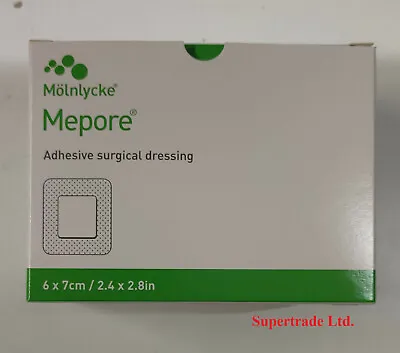 Mepore Dressings Self Adhesive Sterile Cuts Wounds First Aid Plasters - 6 X 7 Cm • £3.50