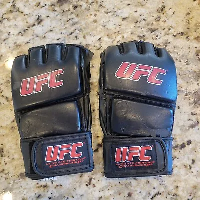 UFC MMA Fight Gloves - L/XL Boxing Muay Thai Glove Leather Punch Cage • $9.99