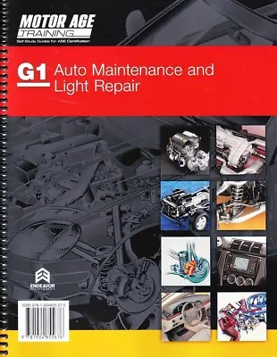 MotorAge G1 ASE Automotive Maintenance & Light Repair Test Prep Manual Book Home • $43.95