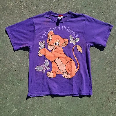 Lion King Vintage Girls T Shirt Size 14/16. Has Flaws As Pictured  • $19.99
