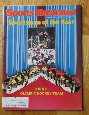 US MEN's Miracle On Ice OLYMPIC Sports Illustrated 12/80 MIKE ERUZIONE JIM CRAIG • $40