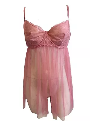 Victoria’s Secret Vintage Underwired Babydoll Nightie 12DD • $20