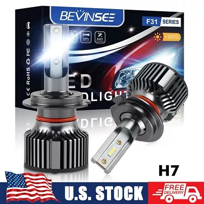 Fit For VW Beetle 2006-2010 H7 LED Headlight White Bulbs High Low Beam Lamps Kit • $28.32