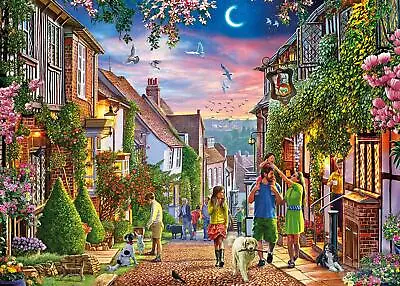 Gibsons Mermaid Street Rye Jigsaw Puzzle (500 XL Extra Large Pieces) • £11.50