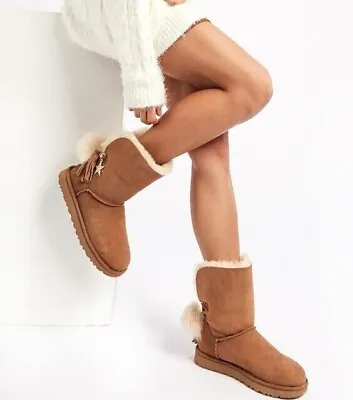 UGG Women’s Classic Short Charm Boots 10 NEW IN BOX • $129.99