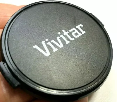 Vivitar 52mm Front Lens Cap Snap On Type For 100mm F3.5 Macro 50mm F1.7 • $16.07