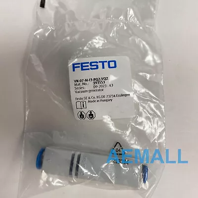 1pcs New Festo VN-07-M-I3-PQ2-VQ2 193553 Vacuum Generator • $31.97