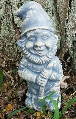 Latex Gnome Mold Plaster Concrete Cement Casting Elf Rubber Mould Appx 9 H X 4 W • $79.95