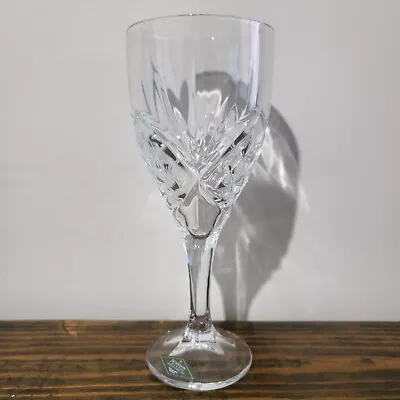 Godinger Shannon Crystal DUBLIN Wine/All-Purpose Goblet 8  X 3 1/4  EXCELLENT • $13.99