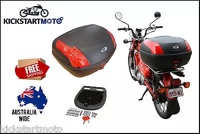 Honda CT110 Postie Bike 52L Topbox Rear Storage Luggage Top Box CT 110 • $129.95