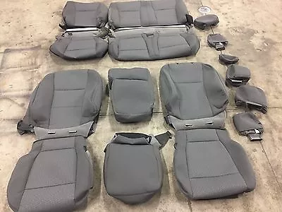 Factory Oem Original Cloth Seat Covers Medium Grey Gray Ford F-150 Super Crew • $399