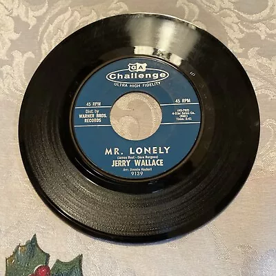 Jerry Wallace - Little Miss Tease-Mr. Lonely. Challenge Label. Rare Cond. NrMt • $30