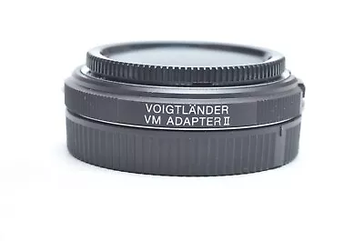 Voigtlander VM-E Mount Adapter II For Leica M Lens To Sony E  Mount Camera • $139