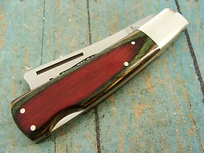 Vintage Frost Japan One Arm Razor Lockbackfolding Hunter Pocket Knife Knives • $32