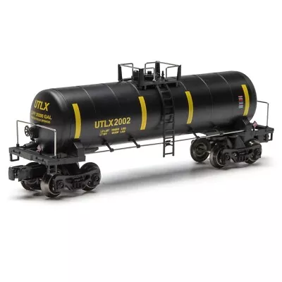 O Gauge Modern Tank Car - UTLX BLACK - New Item - Never Ran - Free Shipping • $35.99