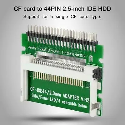 CF Compact Flash Card To 2.5  44-Pin IDE Laptop PC Drive Converter Adapter M8T1 • £2.08
