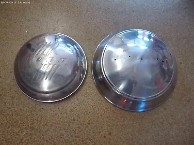 Wheel Center Caps Vintage 1946? Ford Hub Cap & 40's Lincoln Dog Dish Style Used • $29.50