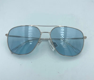 $39.99 • Buy Hugo Boss Sunglasses 1218 Gold Blue Pilot N22