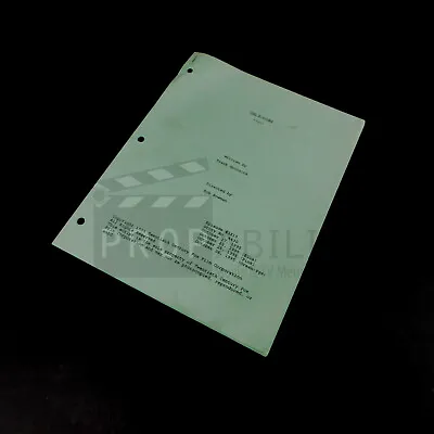 THE X-FILES 731 S03E10 Green Partial Original Script Prop (9528-8369) • $95