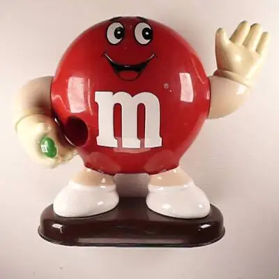 £22.25 • Buy Vintage Red M&M Candy Dispenser - 1991 Collectible Chocolate Dispenser-gq23