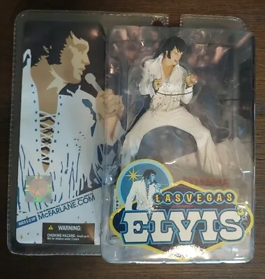 McFarlane Toys Elvis Presley 3 Live In Vegas 1970 Figurine Gift Mom Grannycore • $30.99