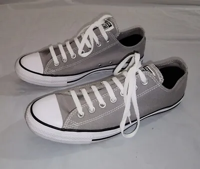 Converse All Star Classic Low Top Gray Sneaker Shoe Rare GDK M SZ 10 Worn Once • $69.95