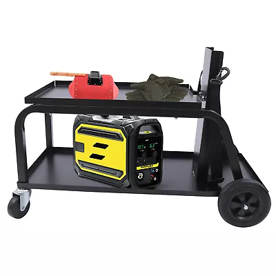 Black Cabinet Welder Welding Cart Plasma Cutter MIG TIG ARC Storage Tank US HOT • $67