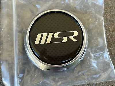 Msr Custom Wheel Center Cap Gun Metal Finish Carbon Fiber Effect 3239 Brand New • $16.90
