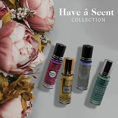 Pure Scented Oil Based Fragrances LONG LASTING 12ml Roll- On Tips! NEW • £4.39